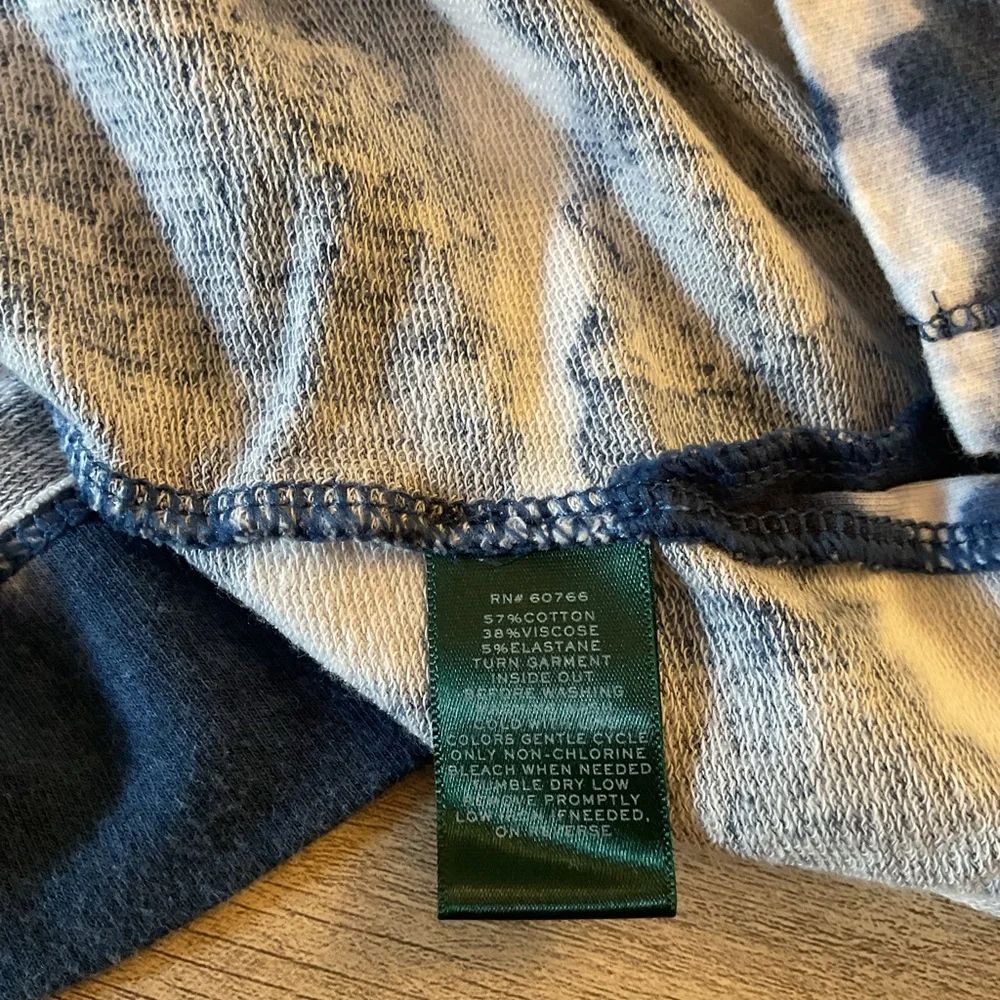 Ralph Lauren Relaxed Blue and White Short Sleeve Tee - Picture 4 of 4